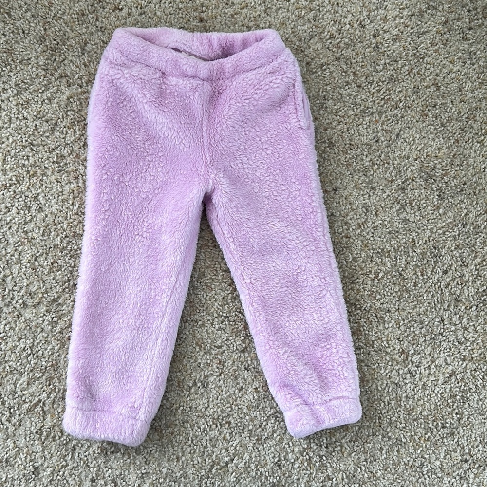 Toddler Fuzzy Sweatpants